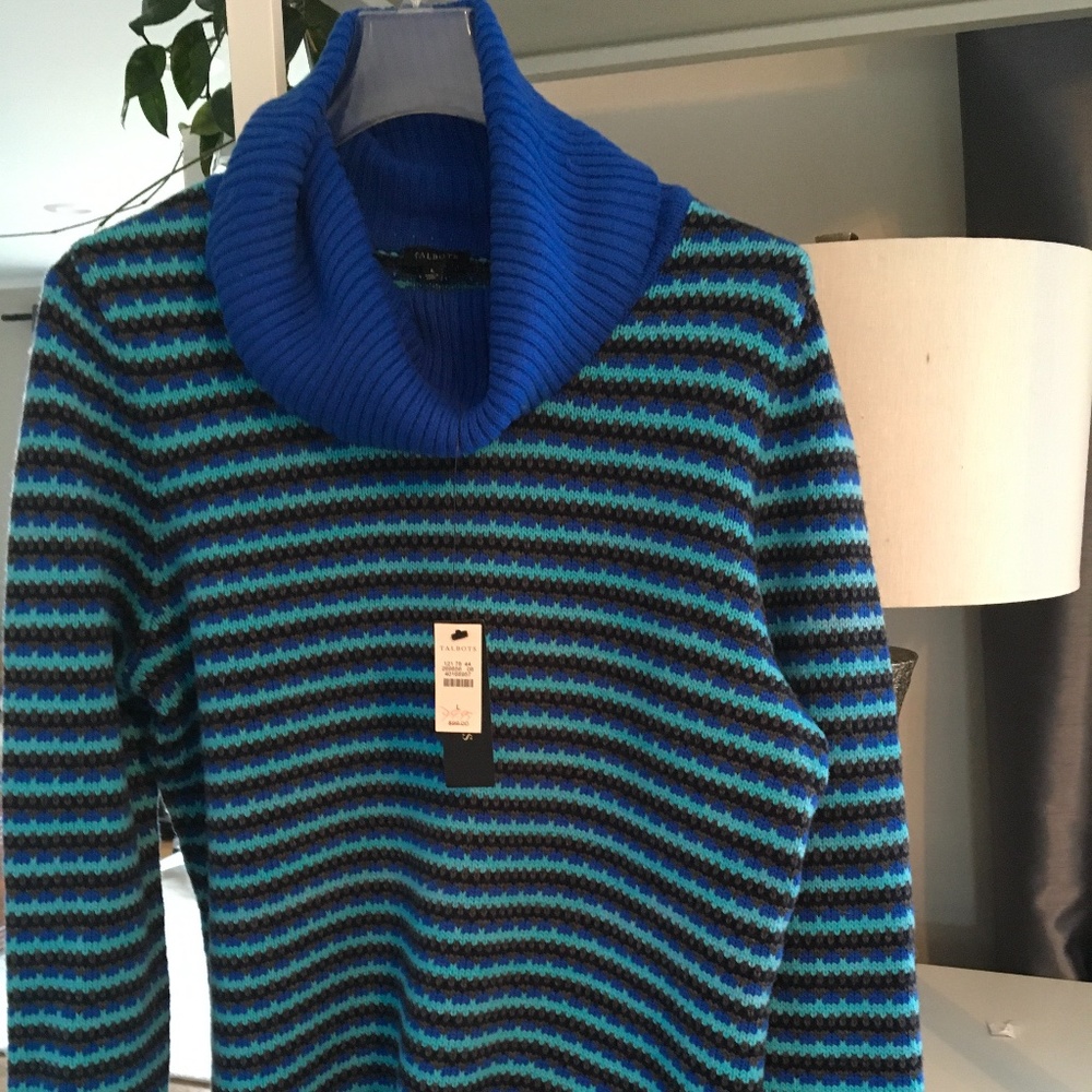 Talbots Turtleneck chunky sweater